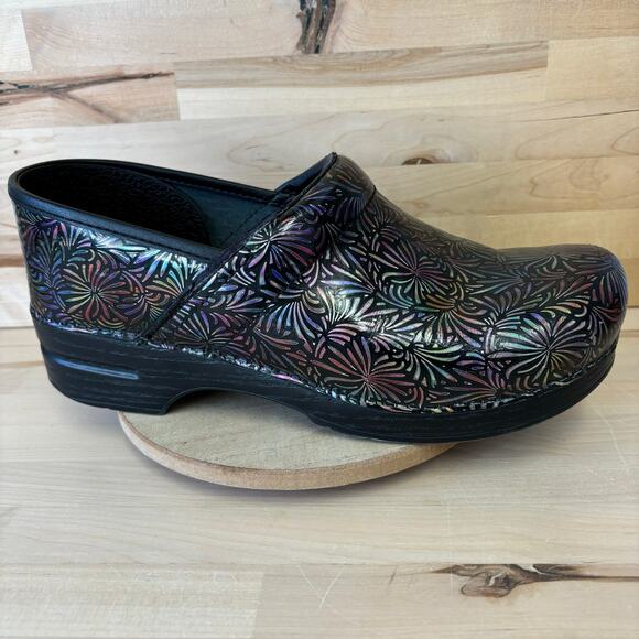 Dansko Shoes - DANSKO Multicolor Genuine Leather Professional Clogs Starbursts EU42 US W11.5